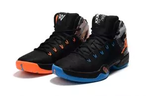 new air jordan 30 moins chers basketball shoes blue orang